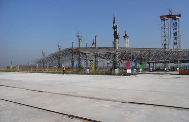 西城网架顶升施工方案