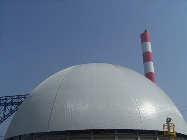 西城球形发电厂网架工程