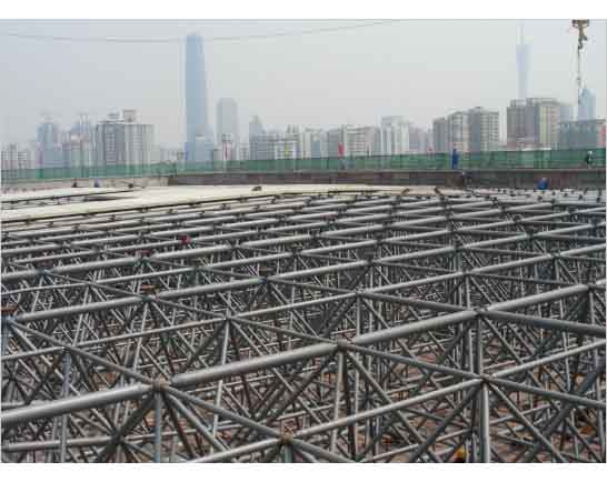西城新建铁路干线广州调度网架工程